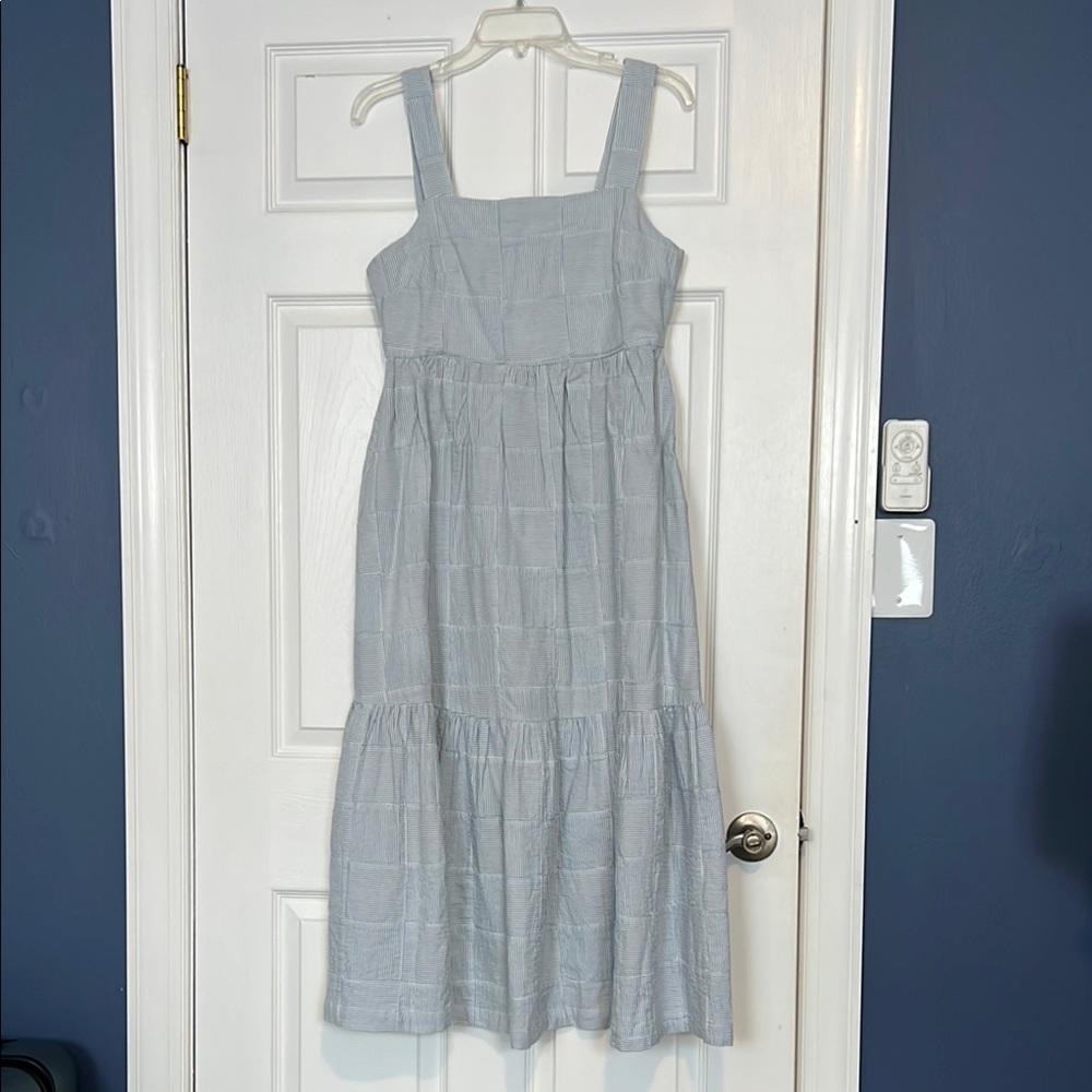 Cicely Tiered Midi Dress Madewell